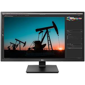 68.6cm/27 (3840x2160) LG 27BN55UP-B 16:9 5ms IPS HDMI DP VESA Pivot UHD Black
