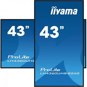 IIYAMA 108.0cm(42.5) LH4360UHS-B2AG 16:9 3xHDMI+2xUSB VA