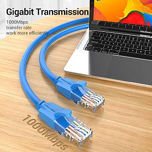 Vention NETWORK Cable CAT6 UTP 1.0m Blue IBELF