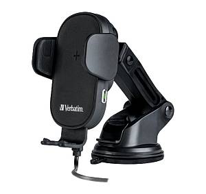 Verbatim FWC-01 Wireless Qi Certified 15W Car Charger
