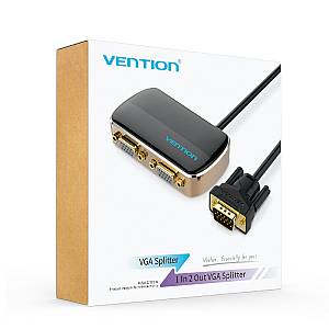 Vention VGA Splitter 2-Port with Power & VGA Cable 1.0m DBABF
