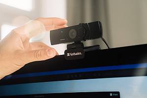 Verbatim Webcam 4K Autofocus Wide Angle with Dual Microphone AWC-03