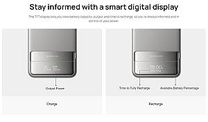 EcoFlow Charge RAPID Magnetic Power Bank 10000mAh (Black)