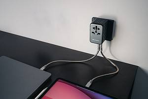 Verbatim Charger Travel Adapter World to World GAN III 100W 2xC 2xA UTA-06