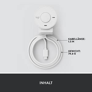 Logitech BRIO 300 1920x1080 Weiß