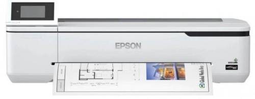 Epson Plotter 24 Surecolor Sc-t2100 A1, No Stand, 34 Sec/page On A1, 2400x1200 Dpi, 1 GB RAM, Cutter, Touch Screen 4 Inks, USB, Wifi, Lan, Wifi Direct, 1YW