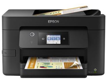 Epson Printer All In One Inkjet Color Business Wf-3820dwf A4, Print, Scan, Copy, Fax, 35PPM (B), 21PPM (C), 4.800 X 2.400 Dpi, Dc:26K, Duplex, USB, Wifi, Adf, Wifi Direct, Lan