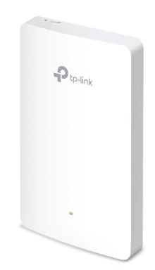 Tp-link Access Point AX1800, Wireless Indoor Wall Plate, 4X Gigabit Ports, 2 X Dual Band Antennas, One Port Support Poe Out, Band Steering, Omada App