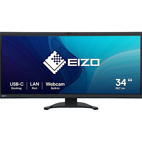 EIZO 86.7cm (34.1) EV3450XC-BK 21:9 4K 2xHDMI+DP+USB-C Curv