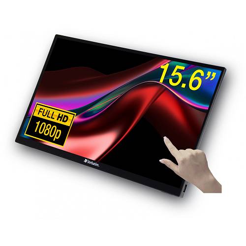 Verbatim PMT-15 Portable Touchscreen Monitor 15.6 FullHD