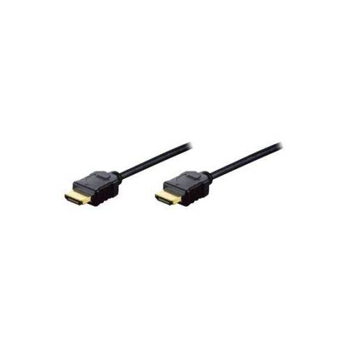 DIGITUS HDMI High Speed mit Ethernet Anschlusskabel, 5m, sw