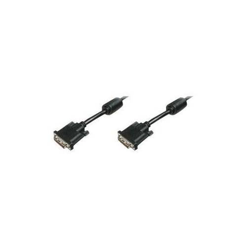 DIGITUS DVI-AnschlussCable DVI 24+1 Dual Link  5m black