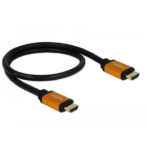 DELOCK HDMI-Kabel Ultra HighSpeed HDMI 48 Gbps 8K 60Hz 0.5m