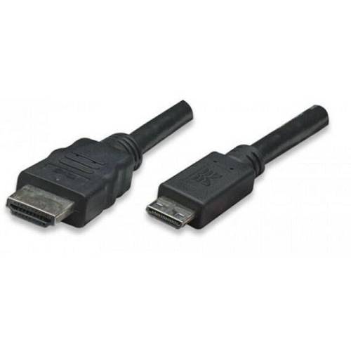 High Speed Cable Mini HDMI to HDMI Male / Male Black 1.8m
