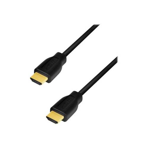 Logilink HDMI-Kabel A/M zu A/M, 4K/60 Hz, CCS, black, 2,0m