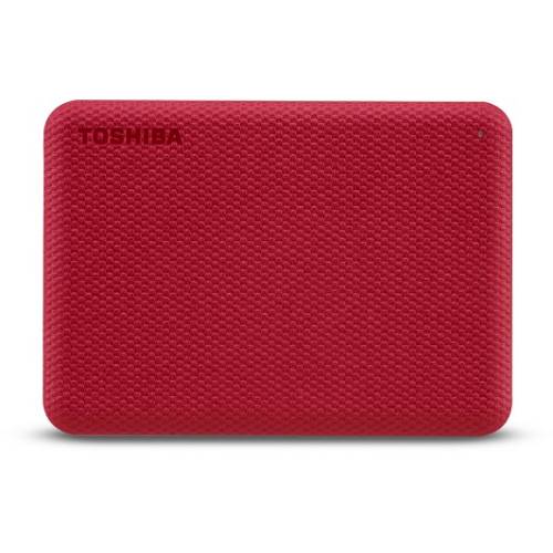 Toshiba Storage Canvio Advance 1 TB. Externe Festplatte (rot. Micro-USB-B 3.2 Gen 1 (5 Gbit/s))
