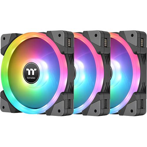 140mm Thermaltake SWAFAN EX14 RGB PC Cooling Fan TT Premium Edition 3 Pack