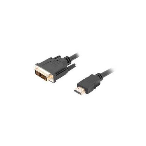 LANBERG HDMI(M)->DVI-D(M)(18+1) KABEL 1.8M black SINGLE LI