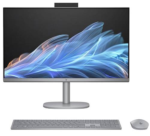 Hp Pc All In One Omnistudio X 27-cs1000nv, 27 Fhd Touch Ips, Intel Ultra 7-256v Ai 2.2-4.8ghz/12mb, 8 Cores, 16GB, 1TB Pcie Nvme SSD, Speakers, 5MP CAM, Intel Arc Graphics, Win 11 Home, 2YW, Meteor Silver