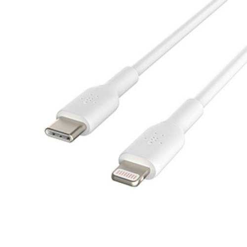 Lightning to USB-C Cable_Braided, 1M, White