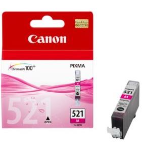 Canon Ink Cartridge Cli-521m Magenta For IP4700, MP560, MP640, MX870, MP980, MP630, MP620, MP620B, MP540