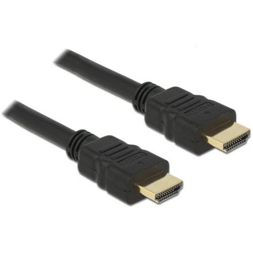 DELOCK Kabel HDMI A Stecker > HDMI A Stecker High Speed with Ethernet 4K 1.0 m