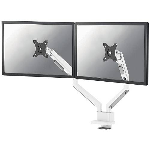 Neomounts DS70-250WH2 Tischhalterung für 2 Monitore bis 81cm 32 9KG Weiß