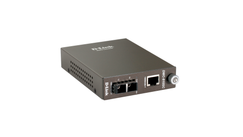 Dlink Media Converter 1000base-t Utp To 1000base-lx Sm Sc Gigabit Fiber Managed Mc, Up To 10KM