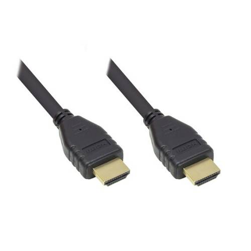 Good Connections Cable HDMI 2.0b, 4K / UHD @60Hz schw. 0,5m