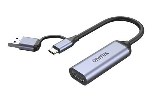Unitek Capture Card HDMI to USB-C/A 1080p V1167A