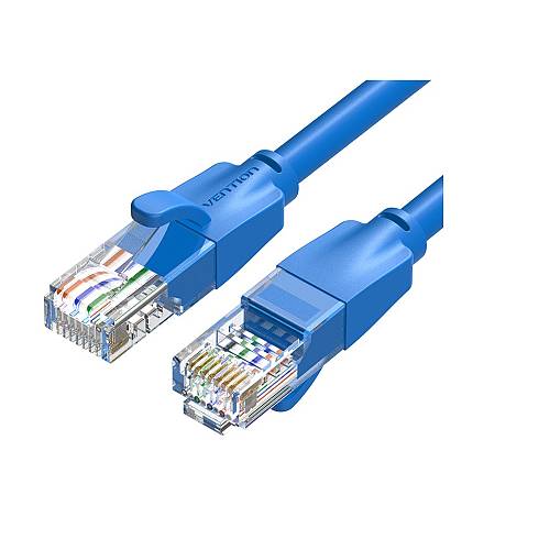Vention NETWORK Cable CAT6 UTP 1.0m Blue IBELF