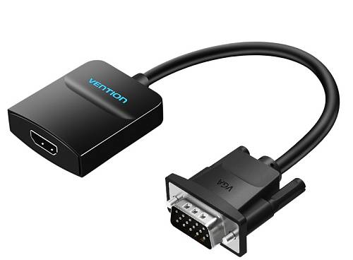 Vention Converter VGA+Audio to HDMI & USB Power 0.5m ACNBD