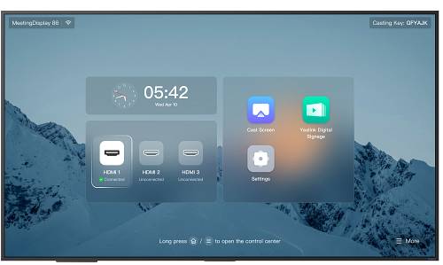 Yealink MD65 Meeting Display 65 Android 13 for MTR Bar/UVC