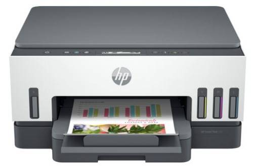 Hp Printer All In One Inkjet Color Smart Tank Home - Office 720 A4, Print, Scan, Copy, 23PPM (B), 22PPM (C), 4800x1200 Dpi, Dc:5K, Duplex, 250P Tray, USB, BT, Wifi, 1YW, Get 3YW Ext. Free