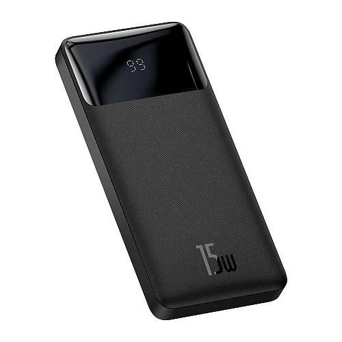 Baseus Powerbank 15W 10000mAh Bipow Black