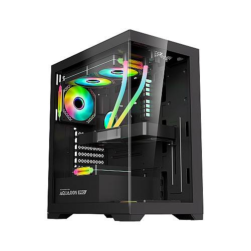 Armaggeddon Gaming Case ATX AQUARON PRO Black