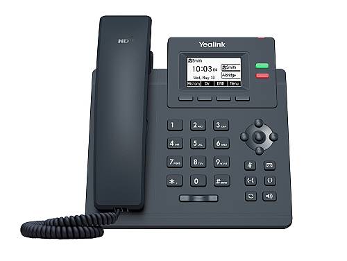 Yealink IP Phone Desktop PoE 2.3 T31P without Power Supply