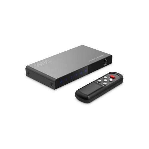 DIGITUS HDMI Switch, 4x1 4K/60Hz HDCP 2.3