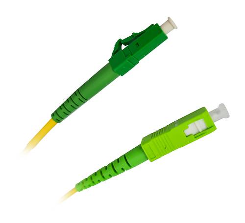 Opton Fiber Patch Cord LC/APC-SC/APC SM Simplex 10.0m