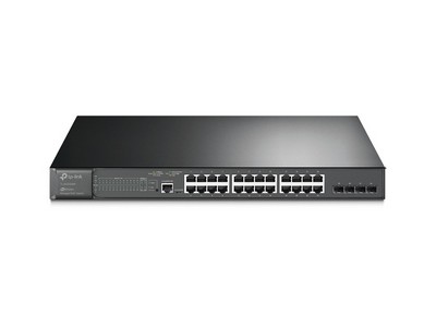 Tp-Link JetStream 28-Port Gigabit L2 Managed Switch with 24-Port PoE+ (TL-SG3428MP)