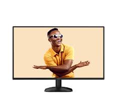 Aoc Monitor 27 Business, E, Ips, Full Hd, 100 Hz, 1 Ms, Speakers, Tilt, Hdmi And Vga Inputs, Vesa Compatible, Black