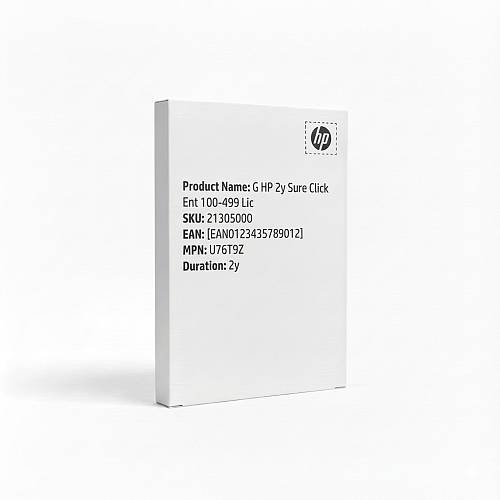 G HP 2y Sure Click Ent 100-499 Lic