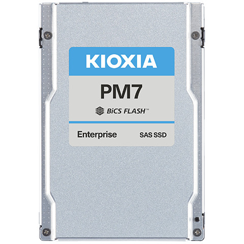 2.5 Kioxia 15.38TB PM7-R Series SAS 24Gb/s