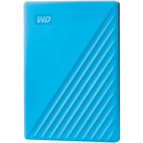 2.5 WD My Passport 4TB portable HDD USB3.0 USB2.0 compatible Blue Retail