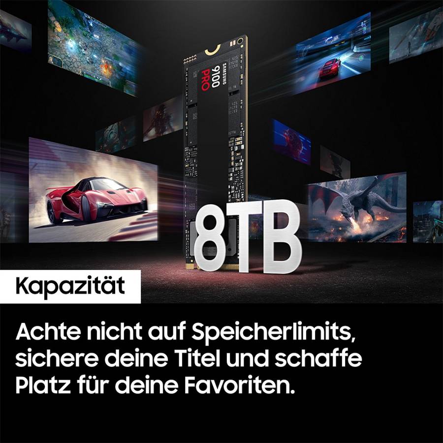 M.2 4TB Samsung 9100 PRO NVMe PCIe 5.0 retail