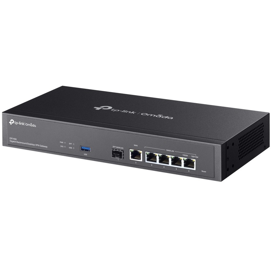 TP-LINK ER7406 Omada Gigabit Rackmount Desktop VPN Router