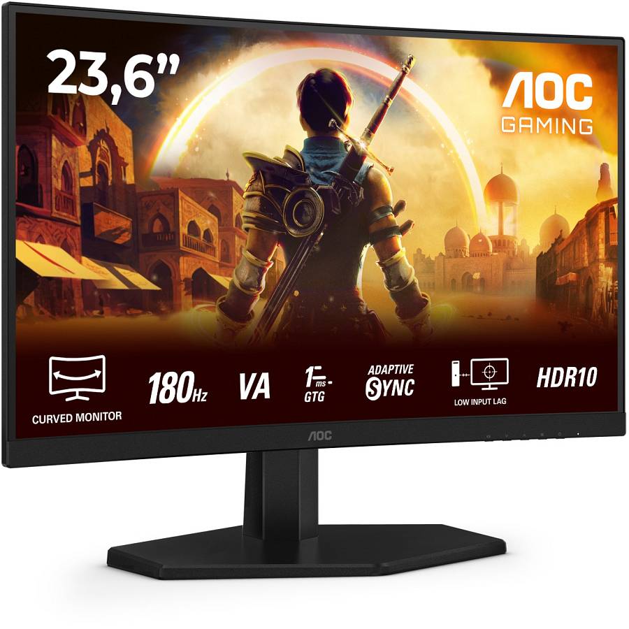 AOC 59.9cm (23.6) C24G42E 16:09 Curved HDMI+DP black