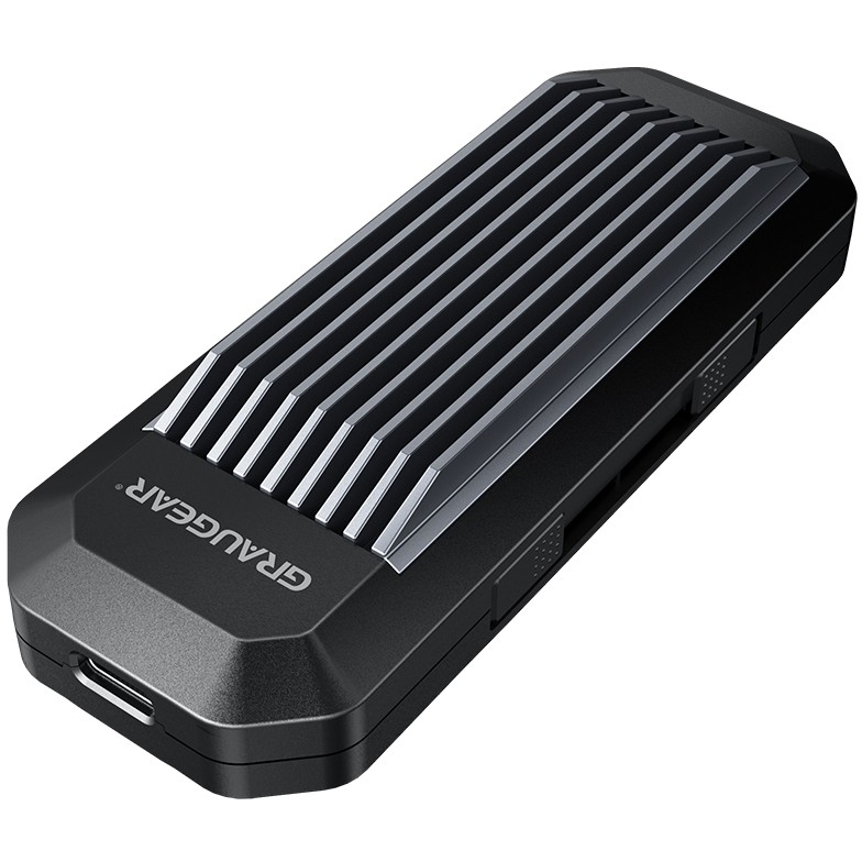 GRAUGEAR externes Gehäuse M.2NVMe/NGFF SSD PCIe3.0 retail
