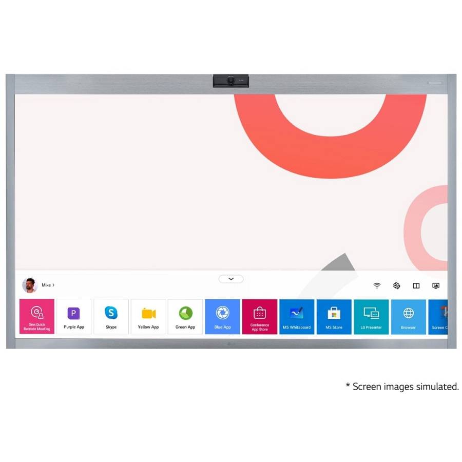 LG One:Quick Works 55CT5WJ-B Konferenz Touch Display 139 cm (55)