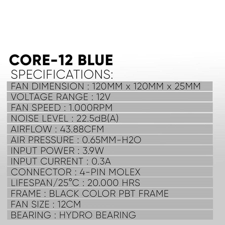 Armaggeddon CORE-12 Red Fan